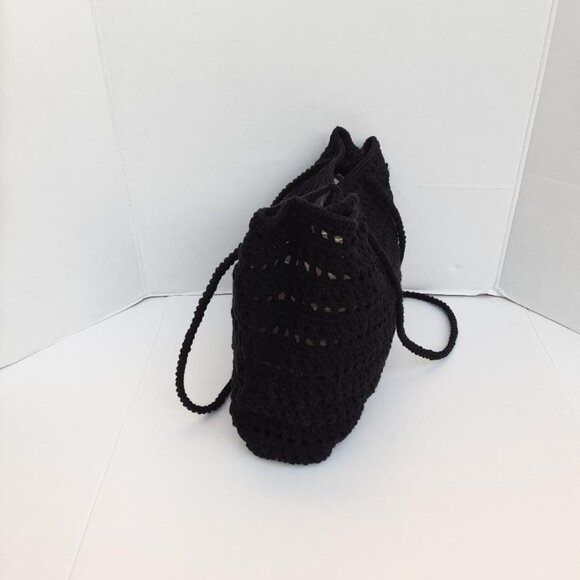 Handmade 100% Cotton Crochet Tote Bag New - Picture 4 of 10